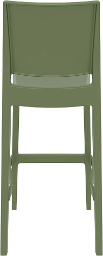 Стул барный Siesta Contract Maya Bar 75 Цвет: оливковый, садовая мебель