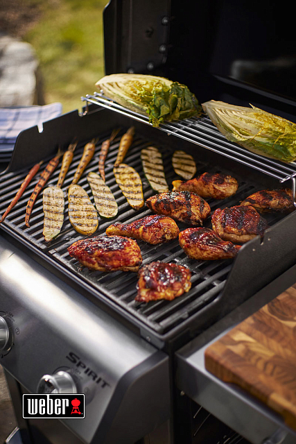 гриль газовый weber spirit ep-335 premium gbs, черный