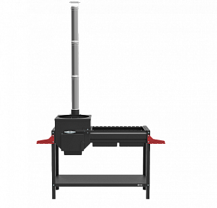 Печь-мангал Grillver Iscander 400 Standart Air для сада