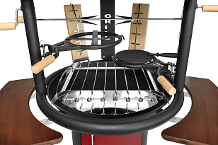 Гриль на дровах Hunter Smoker 102 для приготовления пищи Гриль на дровах Hunter Smoker 102 для сада