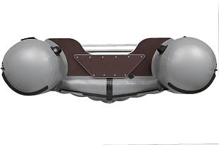 Лодка ПВХ Фрегат 370 Air (НДНД) серая для отдыха за городом Лодка ПВХ Фрегат 370 Air (НДНД) серая для хобби и пикника