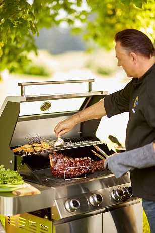 газовый гриль rösle videro g4 (steel)