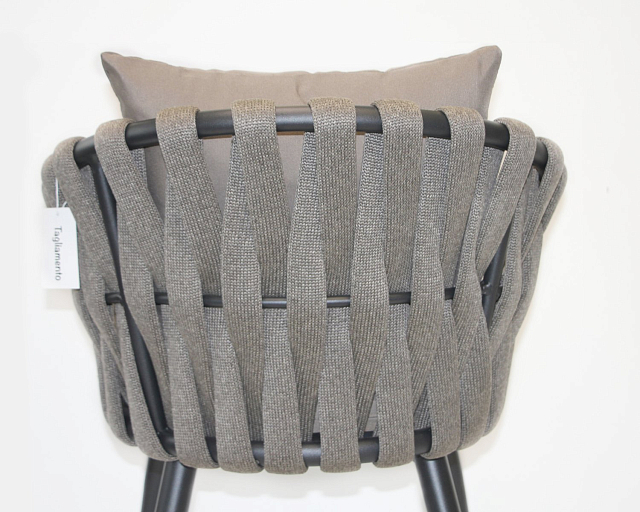 Кресло плетеное с подушками Tagliamento Verona Цвет: кофе 