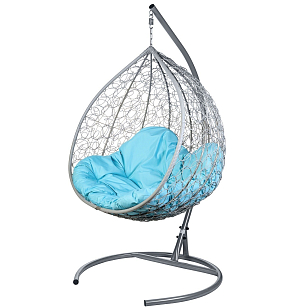 Подвесное кресло Bozollo Capiente Grigio, садовая мебель