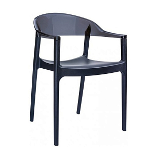 Кресло Siesta Contract Carmen Цвет: черный для дачи Кресло Siesta Contract Carmen Цвет: черный, садовая мебель