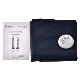 Уличный электрический обогреватель Hügett Diana Pepel, уличное оборудование