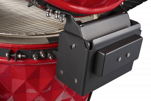 гриль керамический diamond egg xl цвет: красный