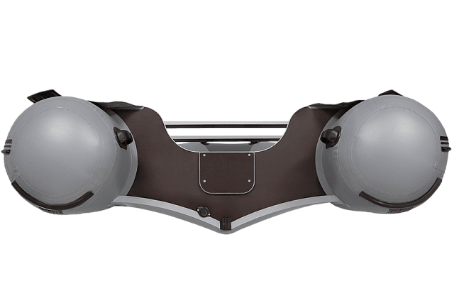 Лодка ПВХ Фрегат 430 С серая