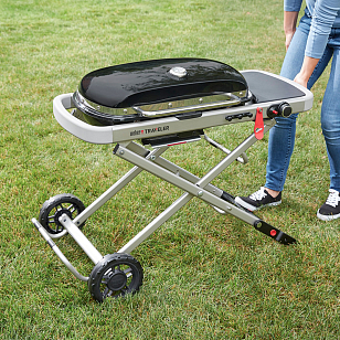 Гриль газовый на подставке Weber Traveler для приготовления пищи гриль газовый на подставке weber traveler