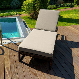 Шезлонг лежак Lite Kyoto для дачи Шезлонг лежак Lite Kyoto, садовая мебель