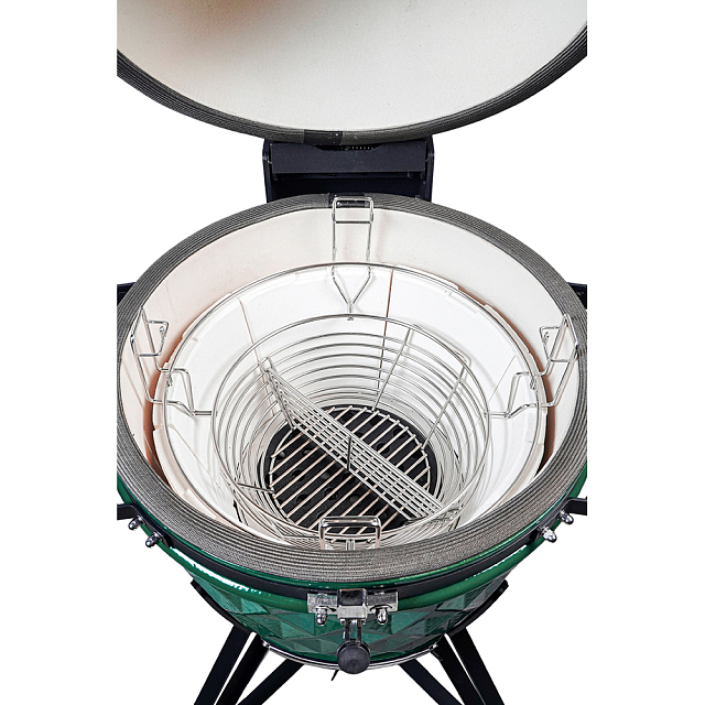 гриль керамический diamond egg xl pro цвет: зеленый