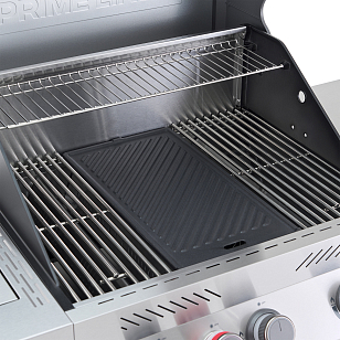 Газовый гриль Primeliner S Class 3B Deluxe стальной для приготовления пищи газовый гриль primeliner s class 3b deluxe стальной