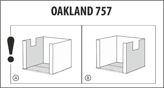 Пластиковый сарай Keter Oakland 757 