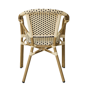 Обеденная группа на 4 персоны 4SIS Кабри, цвет бежево-коричневый, садовая мебель