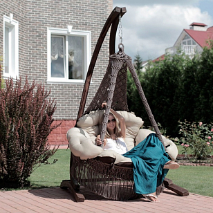 Подвесное кресло Lite Cartagena 4 цвета (без каркаса), садовая мебель