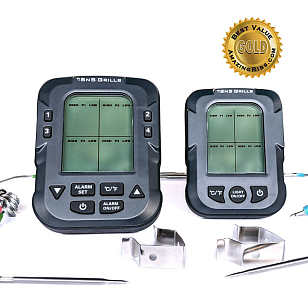 Цифровой смарт-термометр Slow 'N Sear SNS-500 для сада