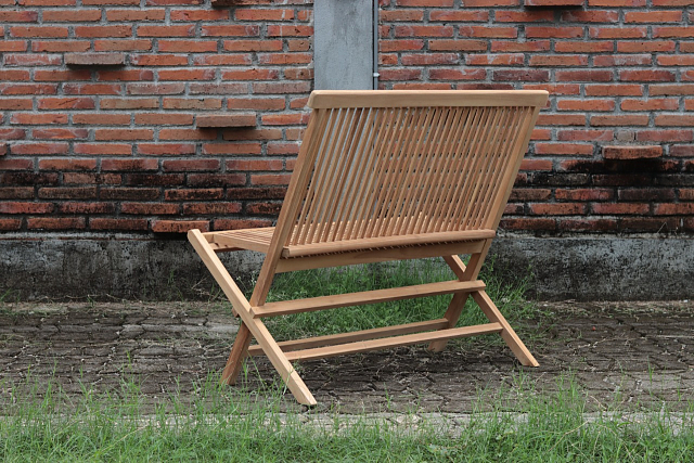 Скамейка складная из тика Lite Amelia 