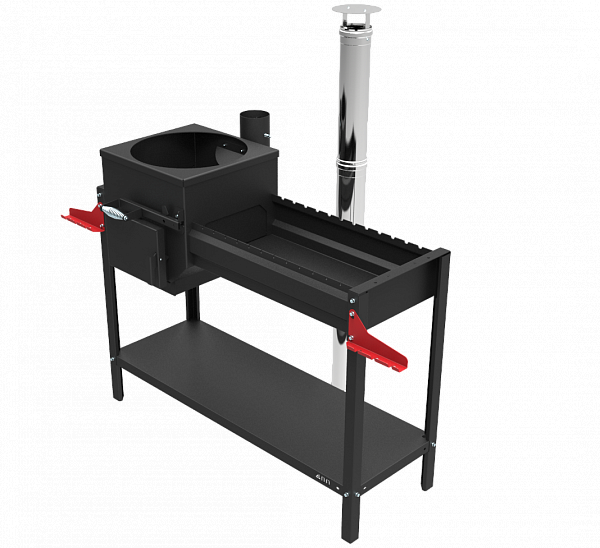 Печь-мангал Grillver Iscander 400 Standart