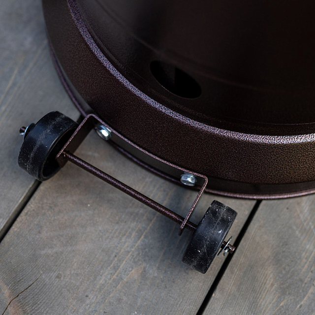 Уличный газовый обогреватель La Hacienda H1 Bronze 