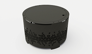 Уличный очаг Grey Stone Fuego H Rhomb для сада и загородного дома Уличный очаг Grey Stone Fuego H Rhomb, уличное оборудование