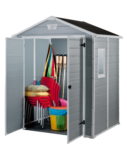 Пластиковый сарай Keter Manor 6x5 DD 