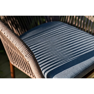 Обеденная группа 4SIS Каффе на 2 персоны, столешница "дуб", садовая мебель