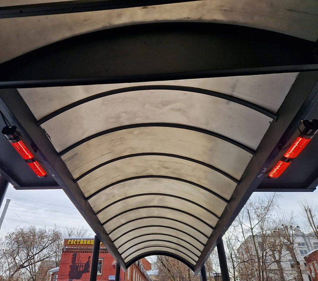 Уличный электрический обогреватель WWT Elcon RCH-3000/8 