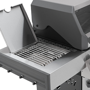 газовый гриль primeliner s class pro (с боковой и задней ик горелкой)