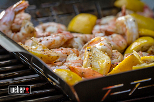 Перфорированный противень для гриля Weber квадратный для приготовления пищи Перфорированный противень для гриля Weber квадратный для сада