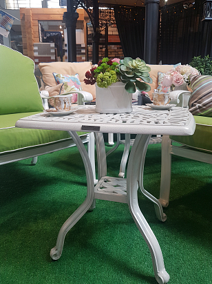 Приставной стол Вишневый Садъ Классик Белый, садовая мебель