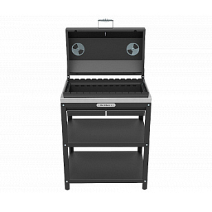 Стол-гриль Grillver с решеткой нержавеющей стали для сада