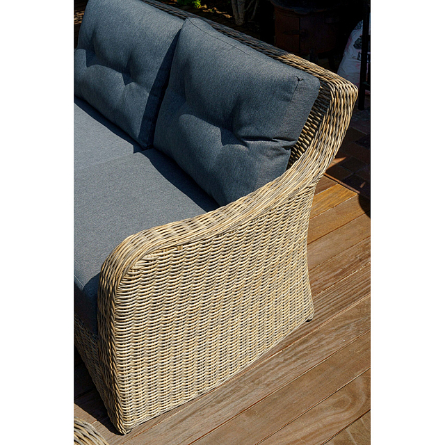 Лаунж зона Lite Venezia (2 дивана, 2 стола, 2 кресла) Цвет: коричнеый 