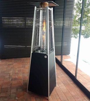 Уличный газовый обогреватель WWT 13I Black Mini, уличное оборудование