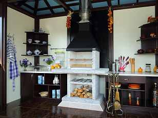 Беседка LEDA Барбекю L, уличное оборудование