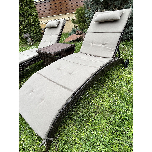 Столик для шезлонга Lite Bordo 