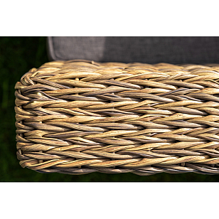 Лаунж-зона 4SIS Капучино Сингл (гиацинт), цвет соломенный для дачи Лаунж-зона 4SIS Капучино Сингл (гиацинт), цвет соломенный, садовая мебель