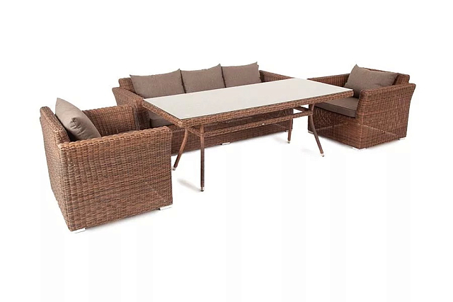 Обеденная группа 4SIS Моккачино, цвет коричневый 