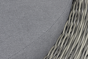 Диван трехместный 4SIS Барселона, цвет графит, садовая мебель