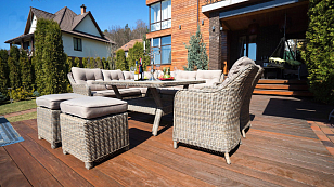 Комплект мебели из искусственного ротанга Lite Sorrento, садовая мебель