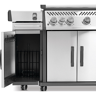 Тумба Napoleon для грилей Rogue (нерж. сталь) для сада