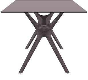 Стол Siesta Contract Ibiza Цвет: коричневый, садовая мебель