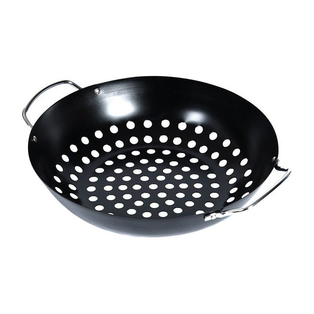 Вок круглый перфорированный Big Green Egg