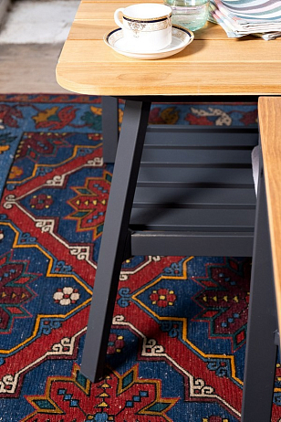 Лаунж зона Joygarden Concorde XL темный графит для дачи Лаунж зона Joygarden Concorde XL темный графит, садовая мебель