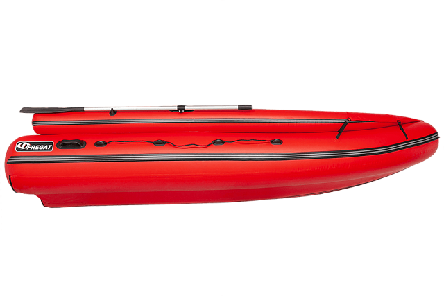 Лодка ПВХ Фрегат 480 FM Jet красная