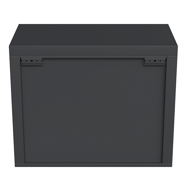 Шкаф настенный c распашными дверями Черный