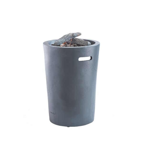 Уличный газовый камин Clifton Compact Round Slate 