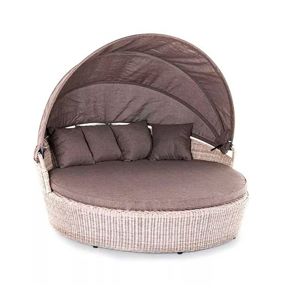 Круглый шезлонг 4SIS Стильяно Цвет: бежевый 