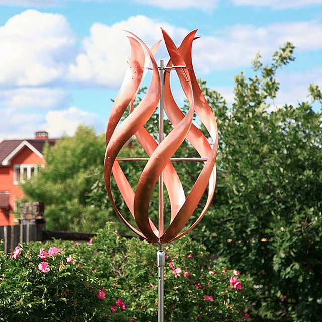 Ветряная скульптура Бутон 