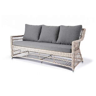 Диван 4SIS Гранд Латте трехместный Цвет: бежевый, садовая мебель