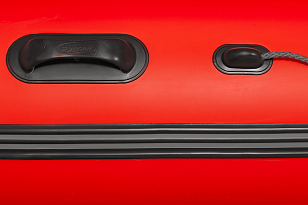 Лодка ПВХ Фрегат 550 FM Jet красная для хобби и пикника